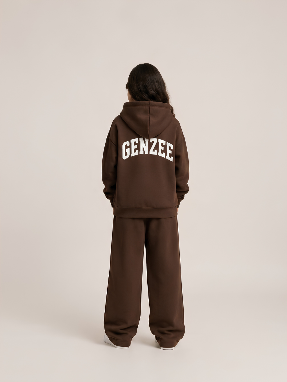 GenZee Girls Set - Brown
