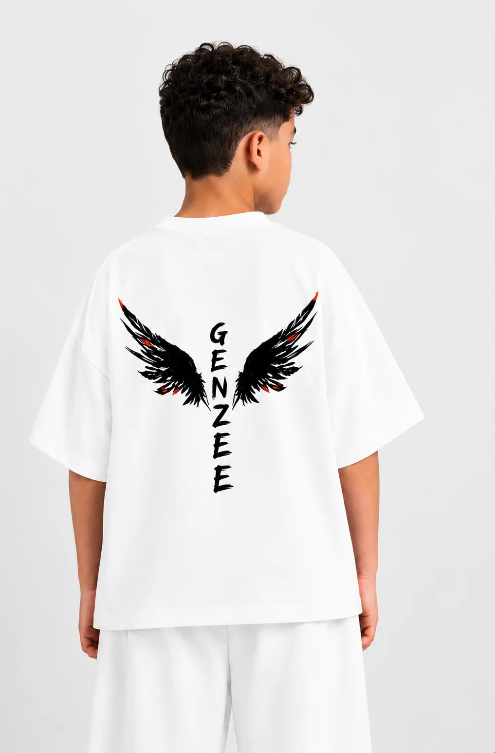 Oversized Midnight Wings