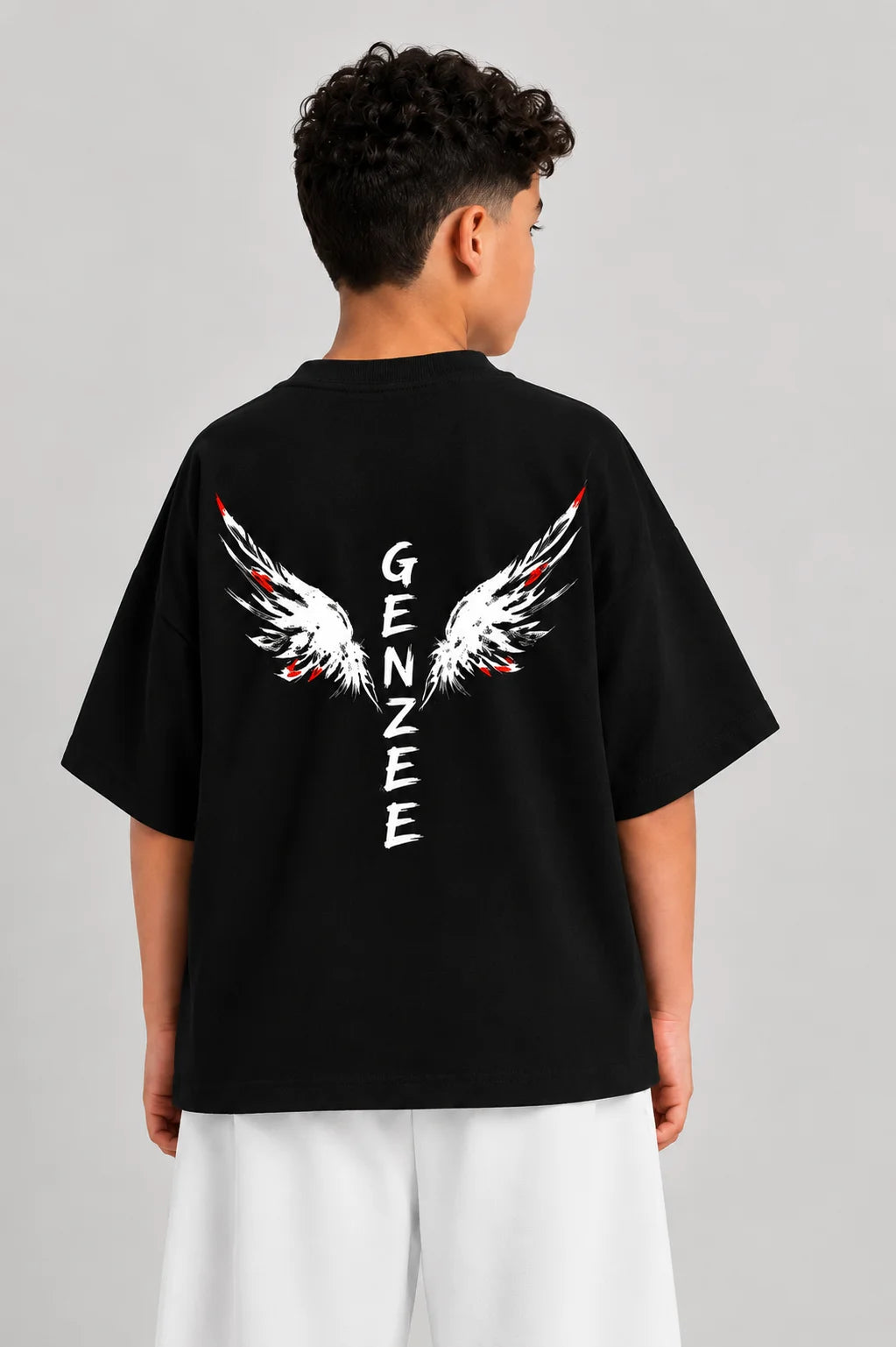Oversized Midnight Wings