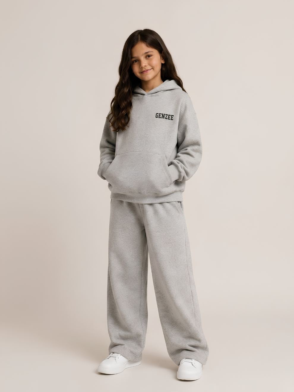 GenZee Girls Set - Gray