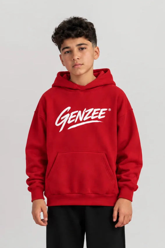 boys Hoodie - Red