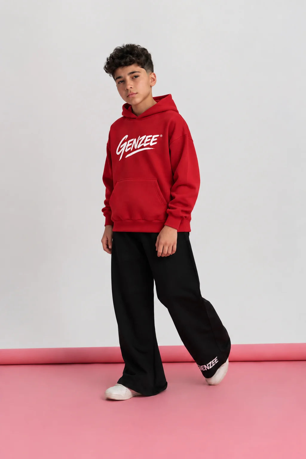 boys Hoodie - Red