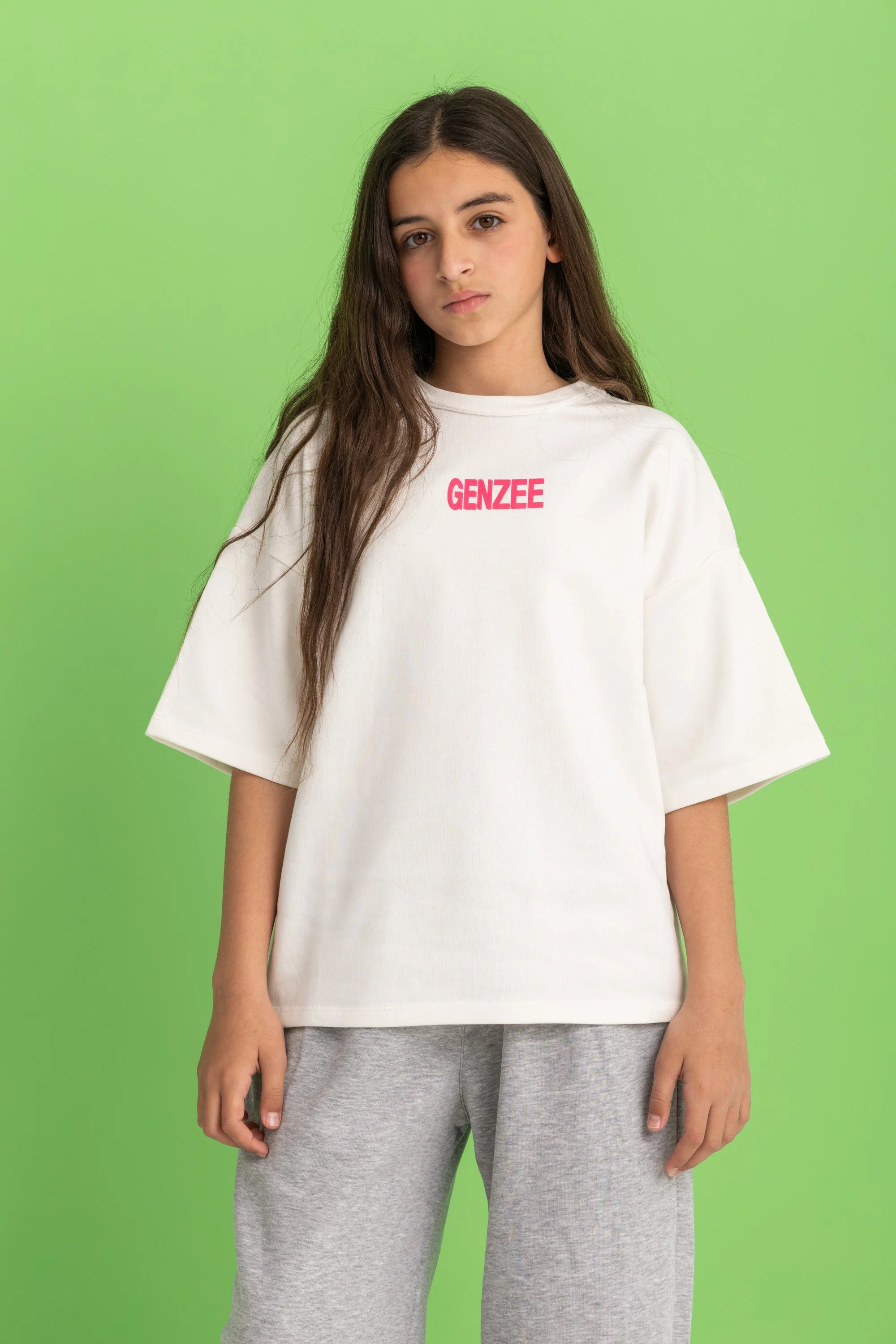 Girls’ Long Oversized T-Shirt